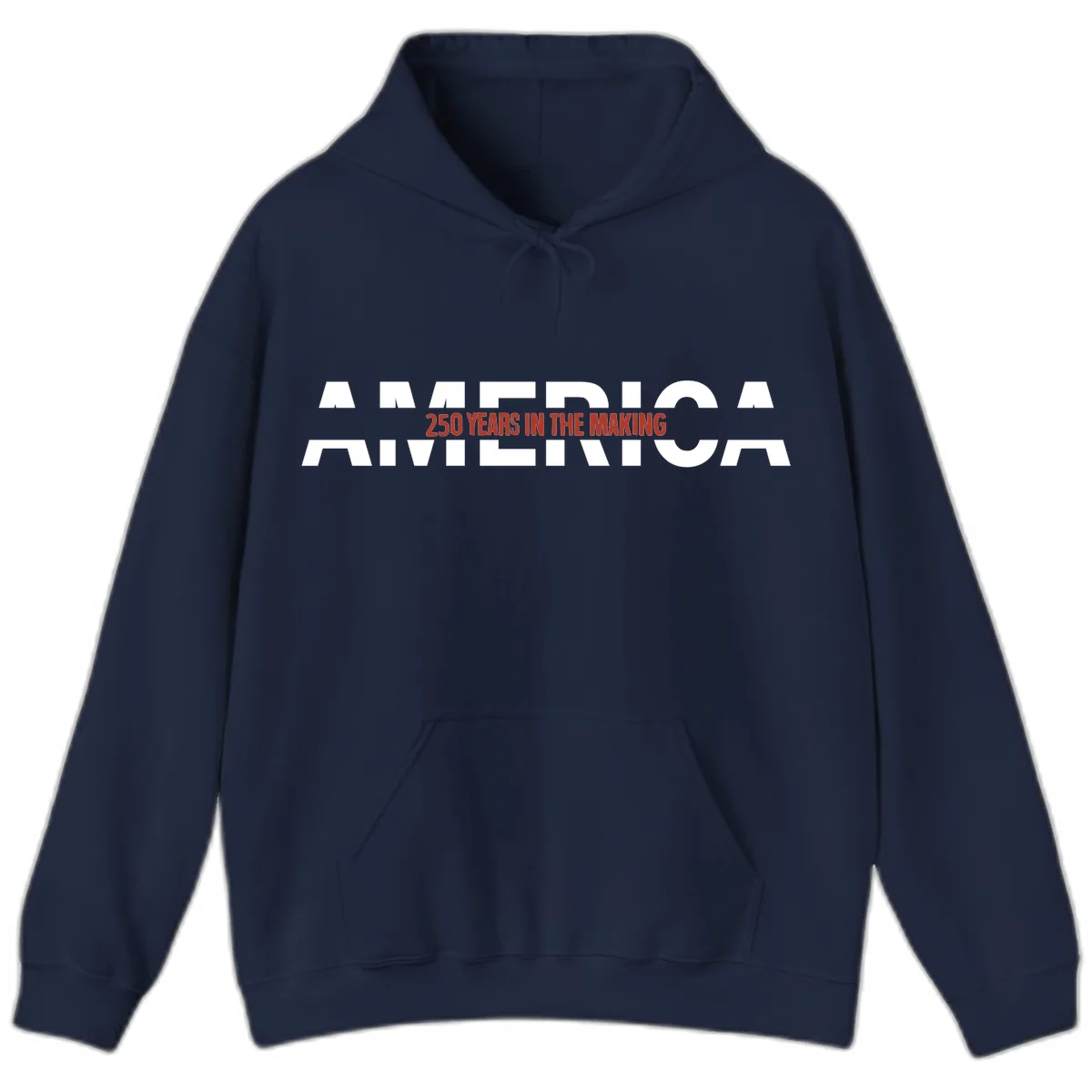America 250 Years In The Making Hoodie in Navy