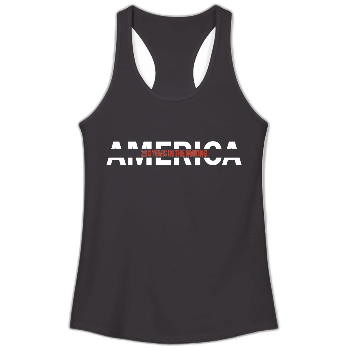 America 250 Years In The Making Ladies Tank in Black