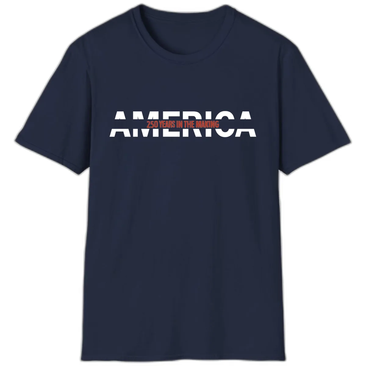 America 250 Years In The Making T-Shirt in Navy
