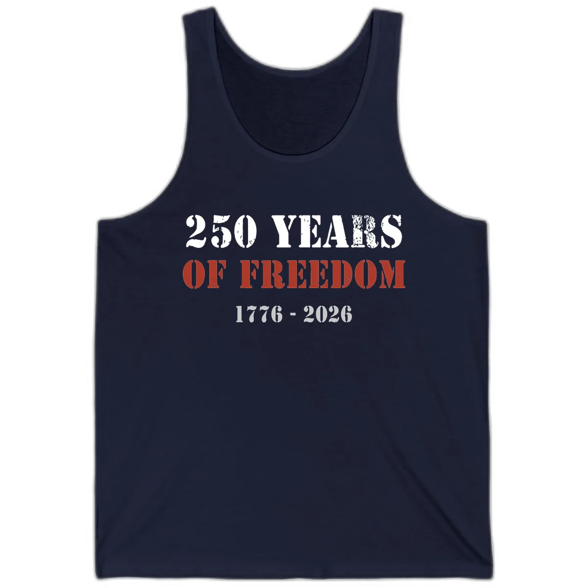 250 Years Of Freedom Celebration Tank in Navy
