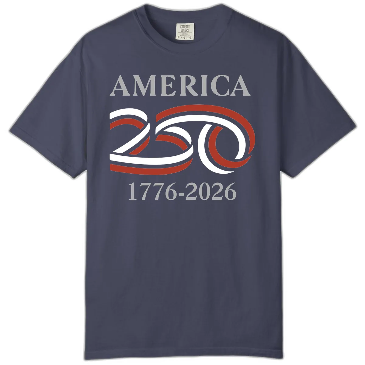 America 250th Anniversary Celebration Comfort Color in Denim
