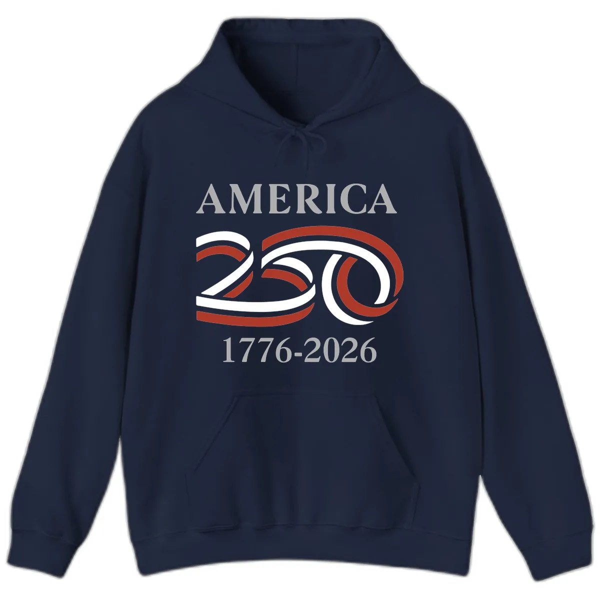 America 250th Anniversary Celebration Hoodie in Navy