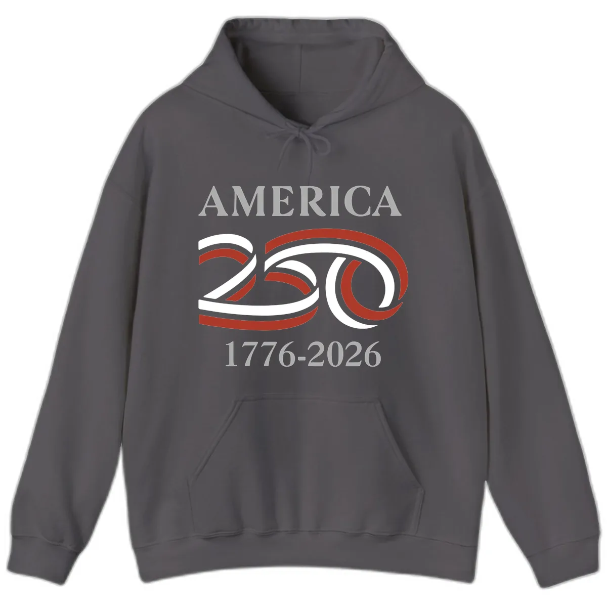 America 250th Anniversary Celebration Hoodie in Charcoal