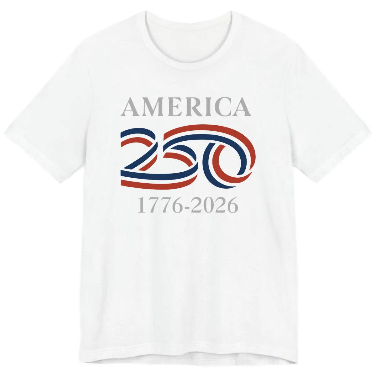 America 250th Anniversary Celebration Premium T-Shirt in White