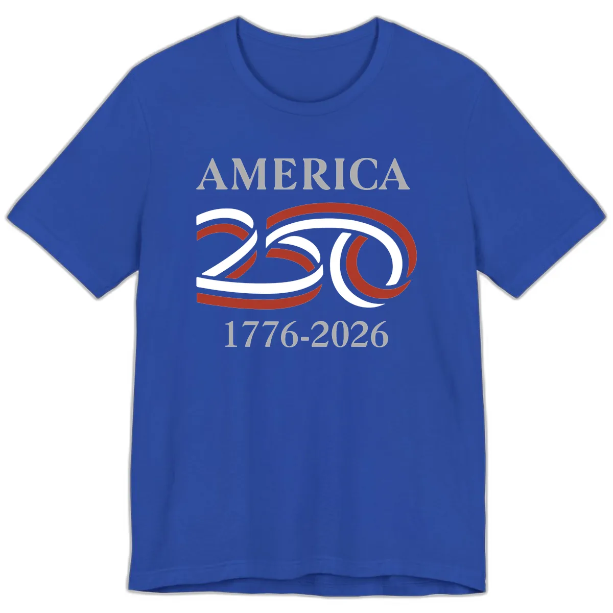 America 250th Anniversary Celebration Premium T-Shirt in True Royal