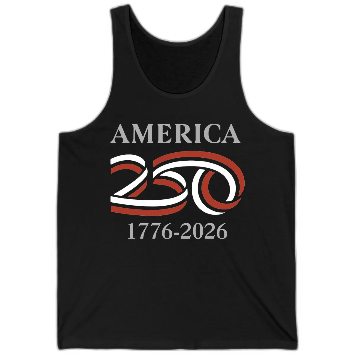 America 250th Anniversary Celebration Tank in Black