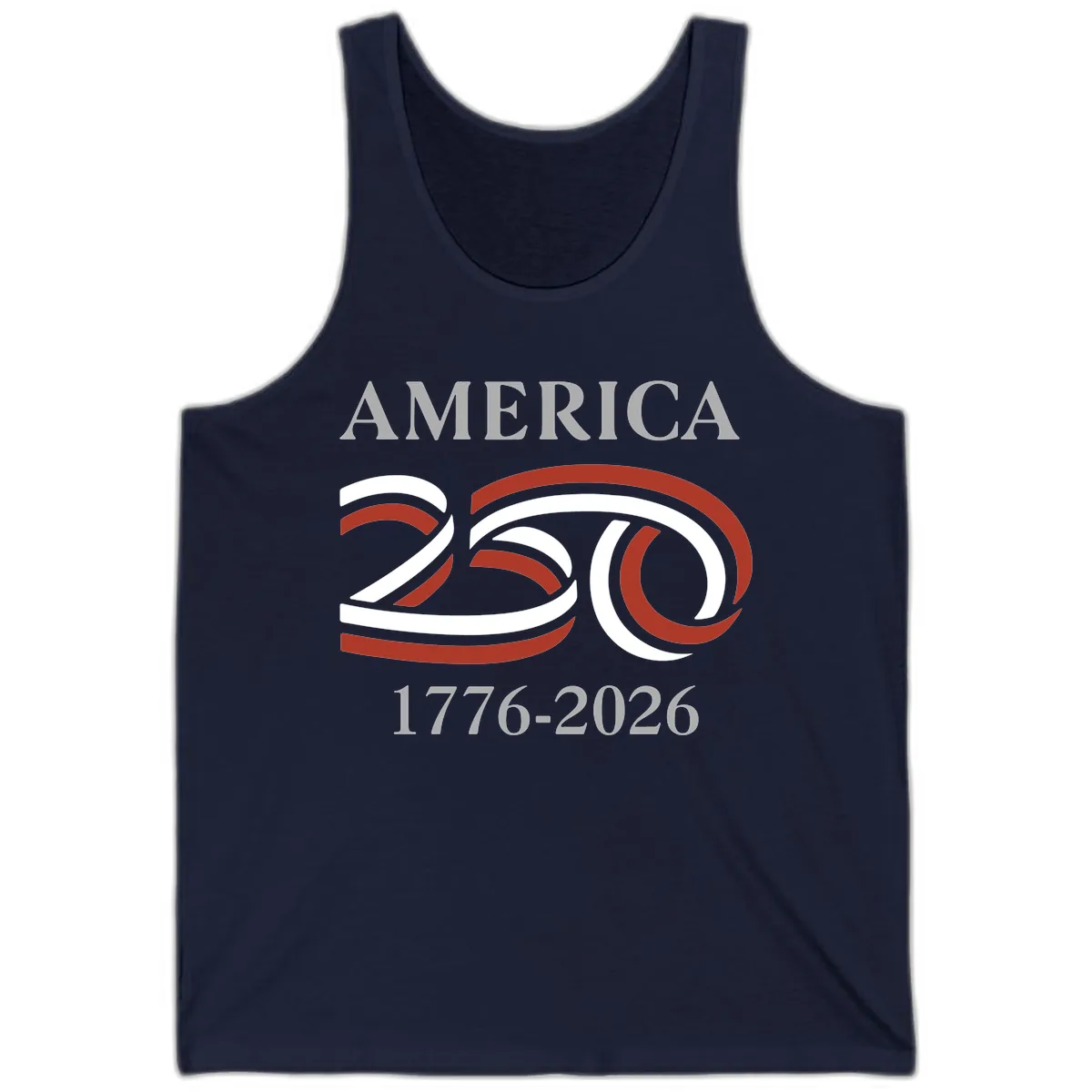 America 250th Anniversary Celebration Tank in Navy