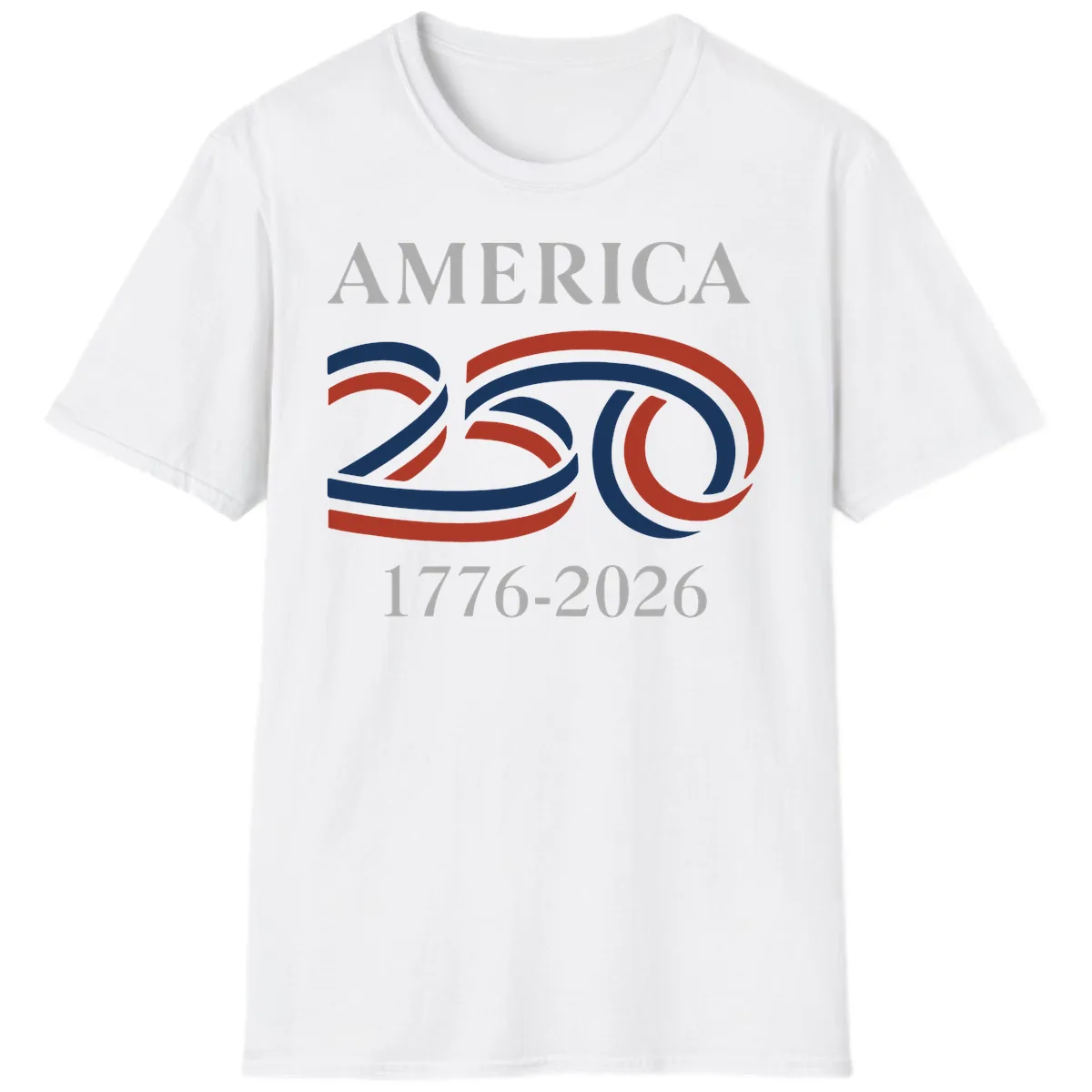 America 250th Anniversary Celebration T-Shirt in White