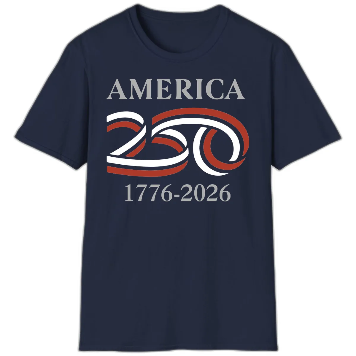 America 250th Anniversary Celebration T-Shirt in Navy