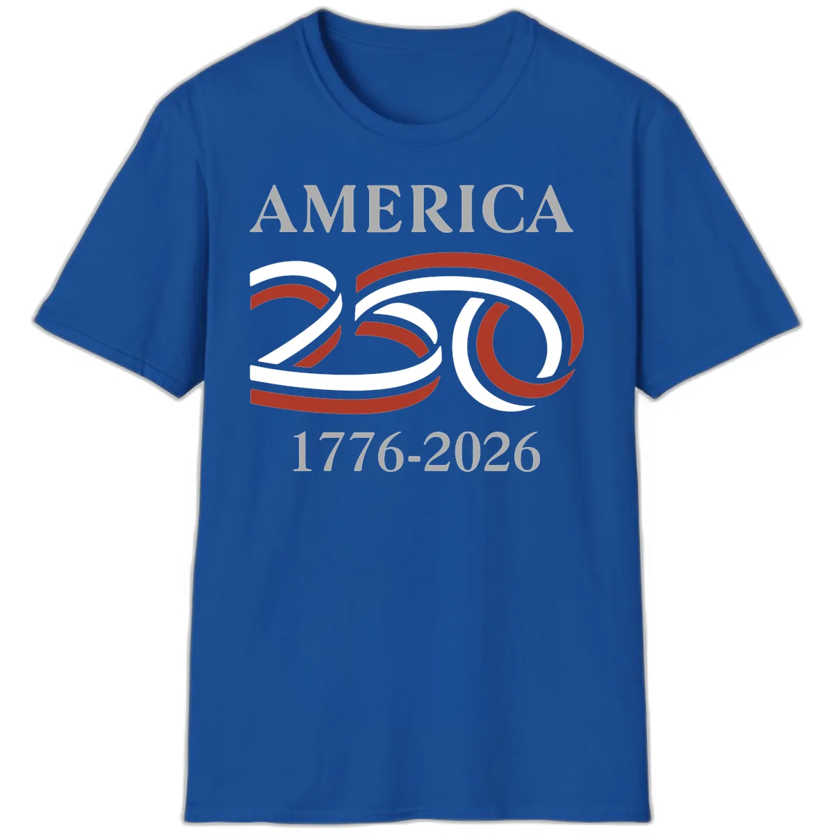 America 250th Anniversary Celebration T-Shirt in Royal