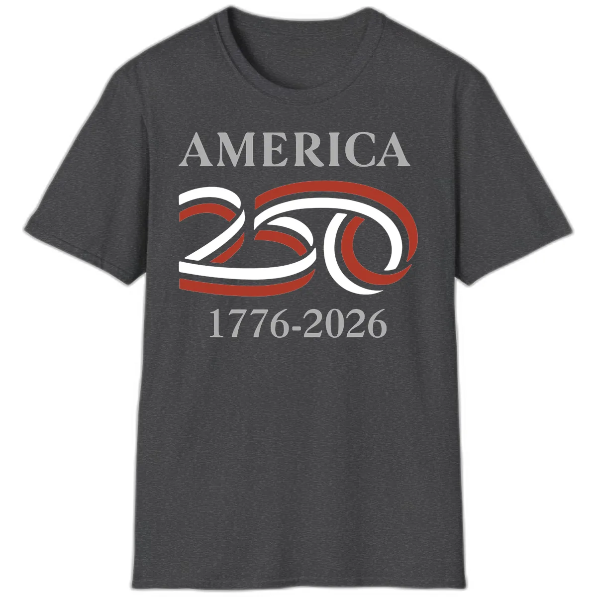 America 250th Anniversary Celebration T-Shirt in Dark Heather