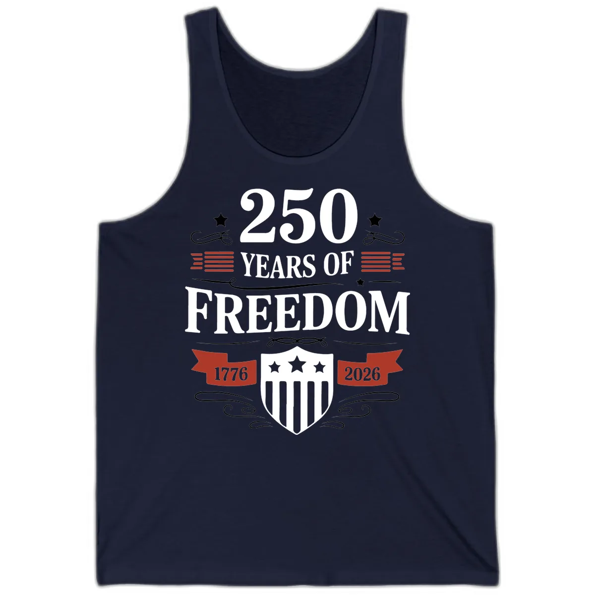 250 Years Of Freedom Celebration Tank in Navy
