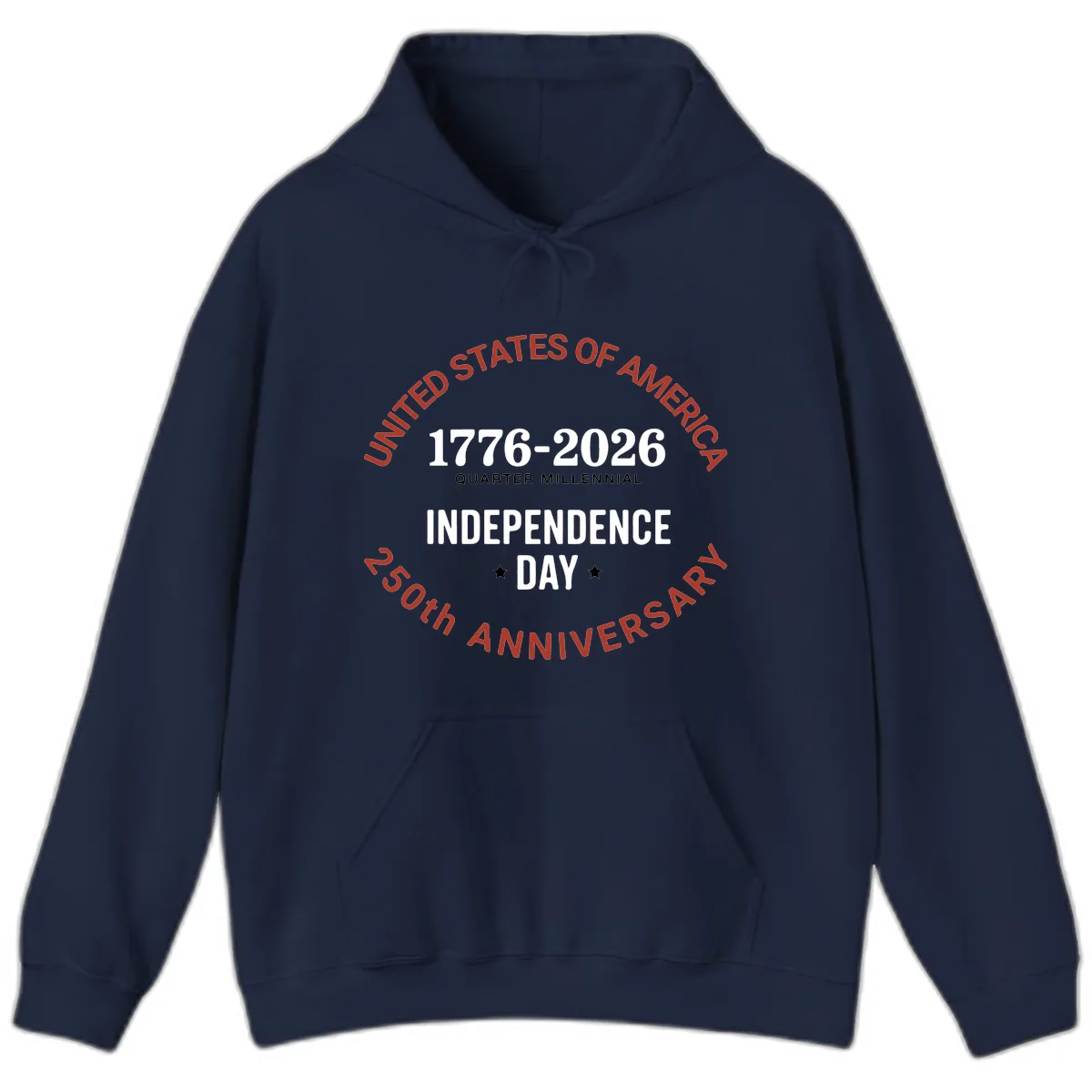 United States 250th Independence Day Hoodie in Navy