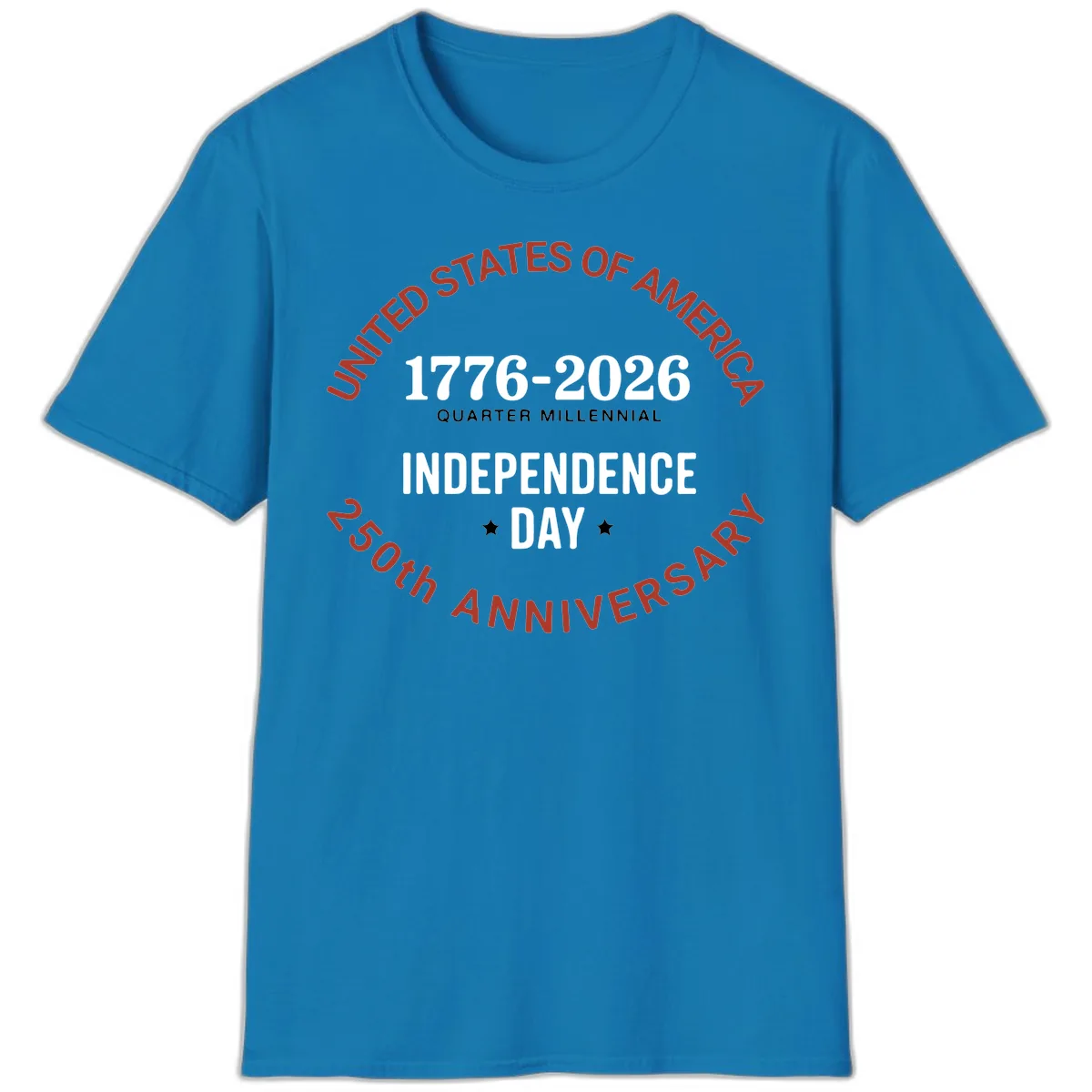 United States 250th Independence Day T-Shirt in Sapphire