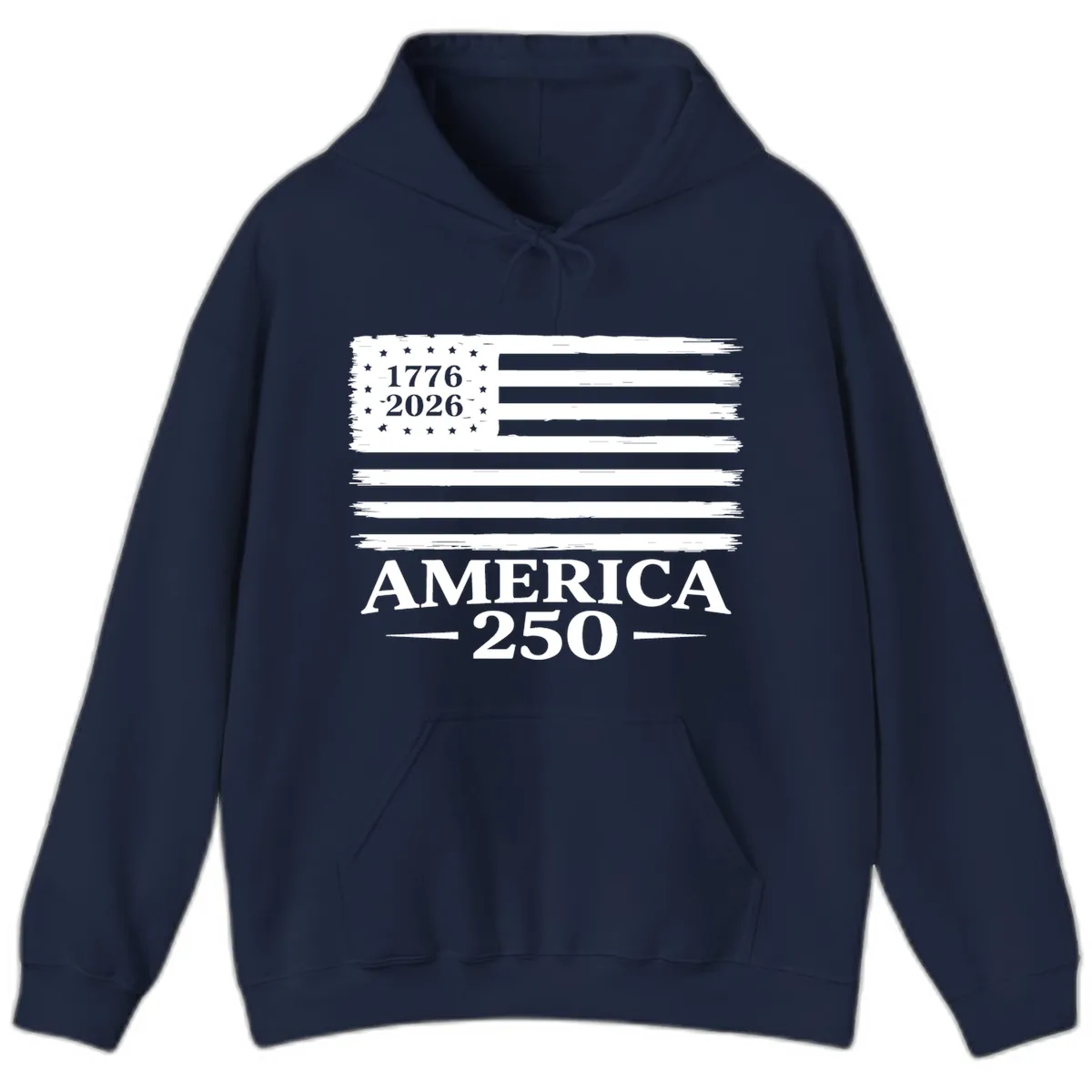 America 250th Anniversary Celebration Hoodie in Navy