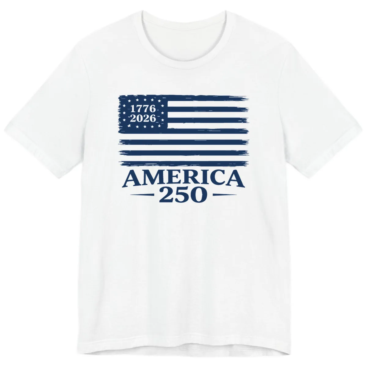 America 250th Anniversary Celebration Premium T-Shirt in White