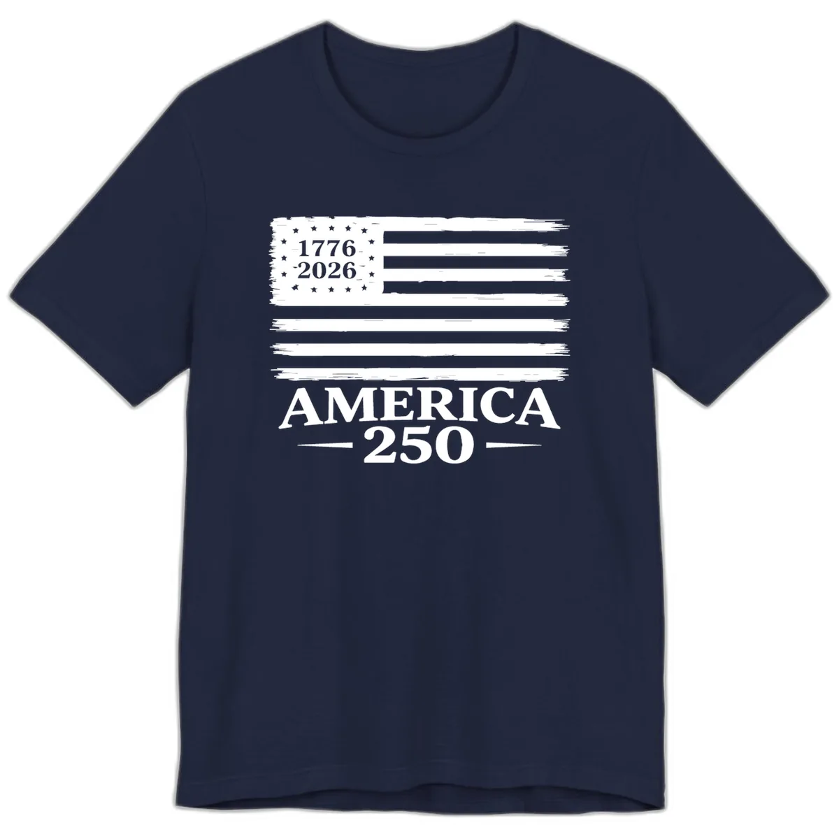 America 250th Anniversary Celebration Premium T-Shirt in Navy