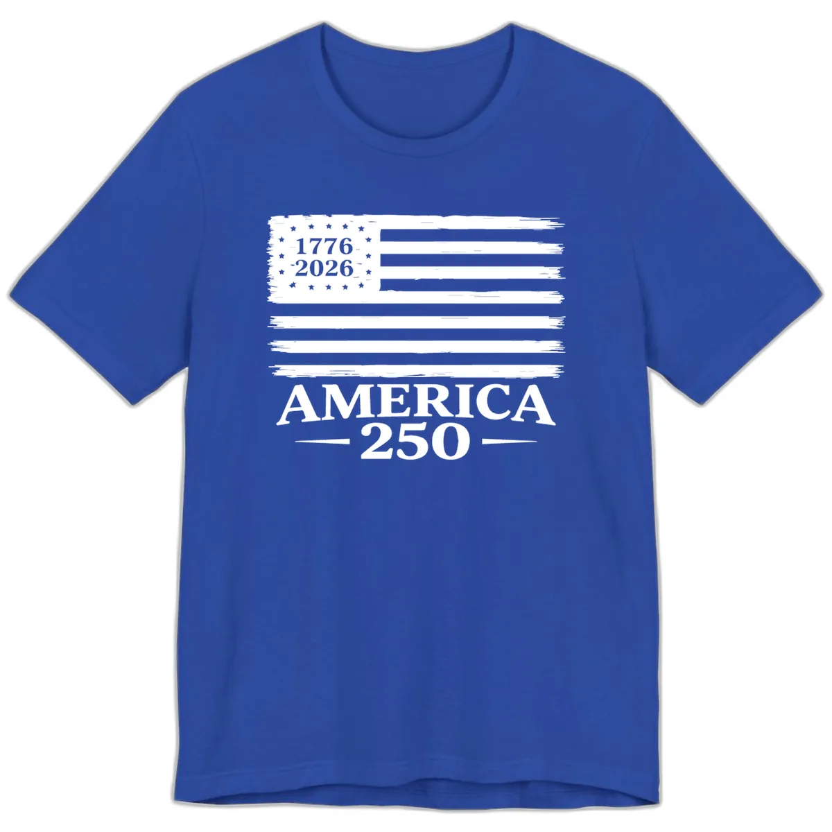 America 250th Anniversary Celebration Premium T-Shirt in True Royal