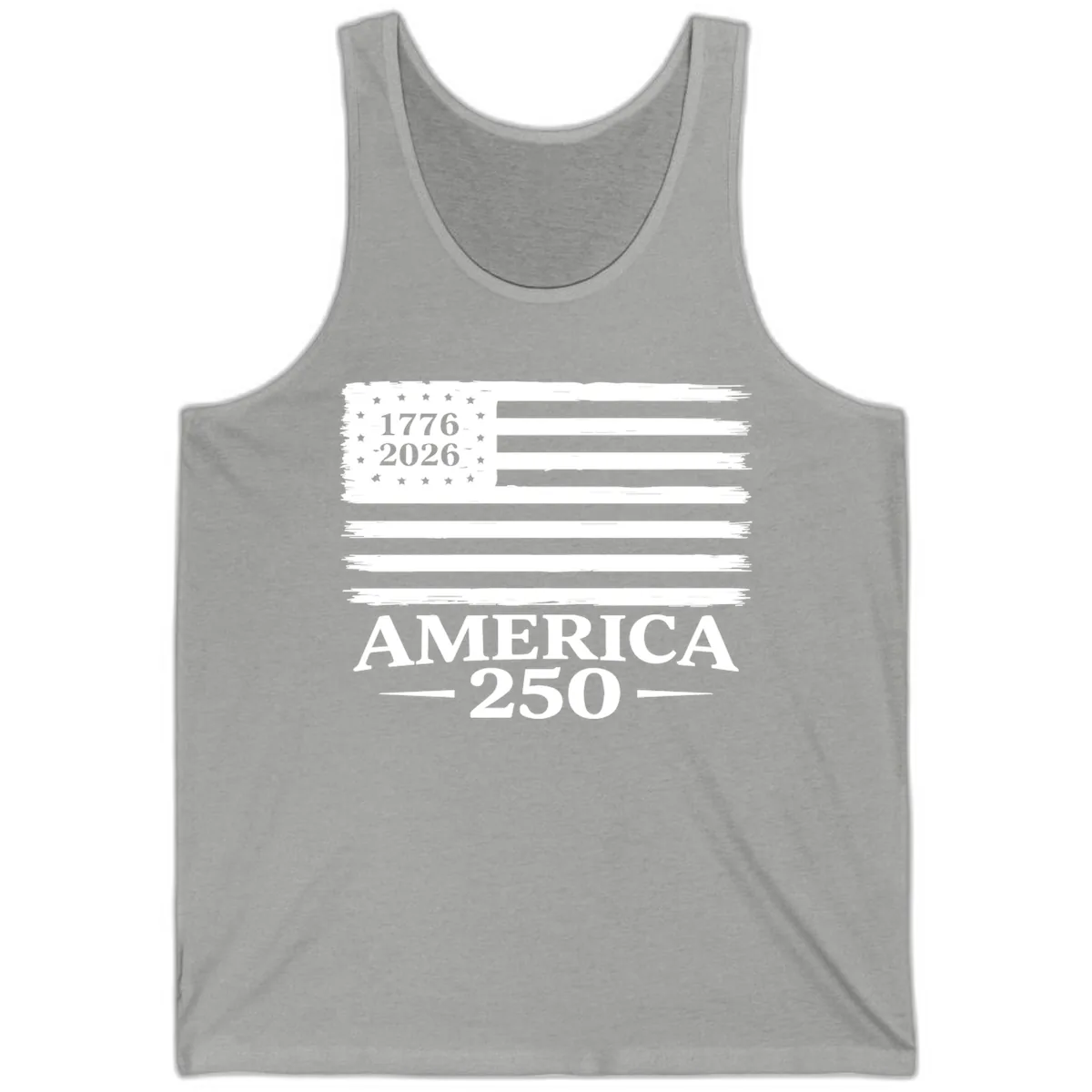 America 250th Anniversary Celebration Tank in Athletic Heather