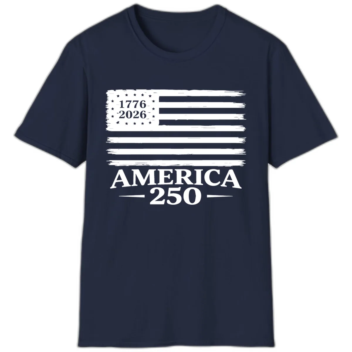 America 250th Anniversary Celebration T-Shirt in Navy