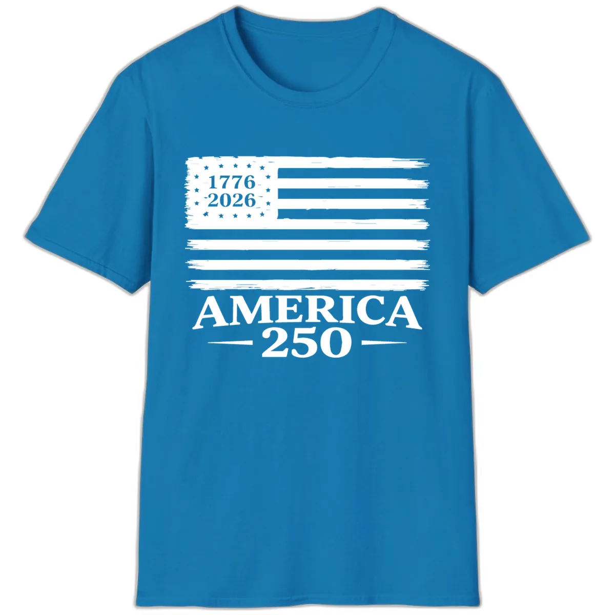 America 250th Anniversary Celebration T-Shirt in Sapphire