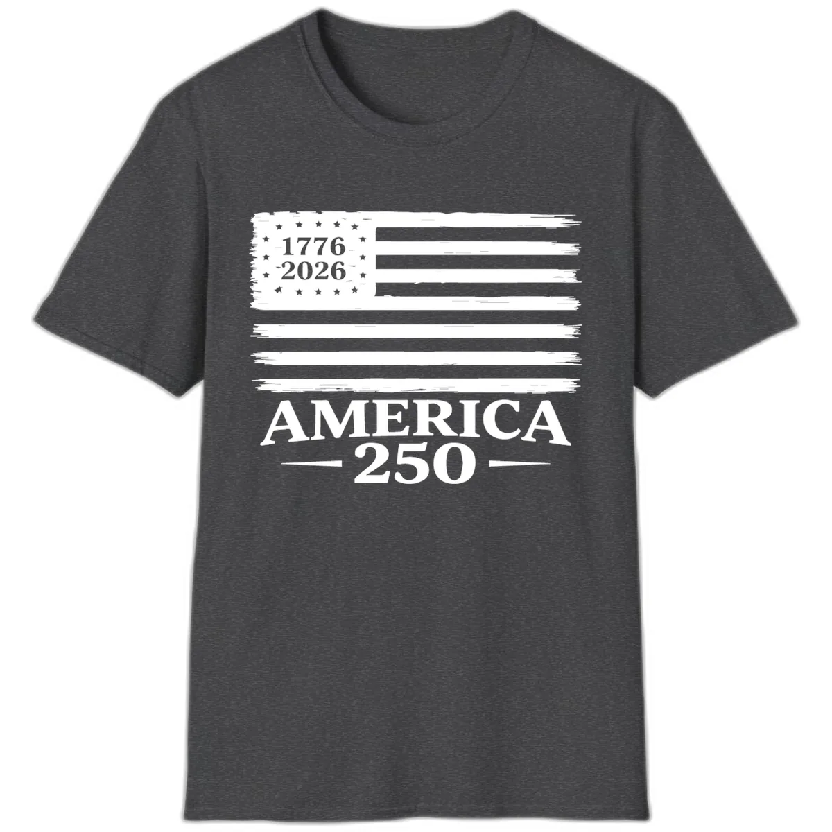 America 250th Anniversary Celebration T-Shirt in Dark Heather