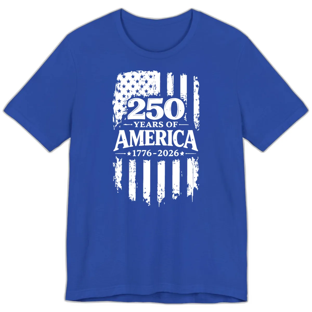 250 Years Of America Celebration Premium T-Shirt in True Royal