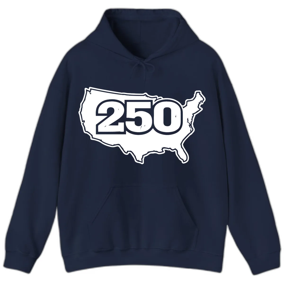 America 250th Anniversary Celebration Design Hoodie in Navy