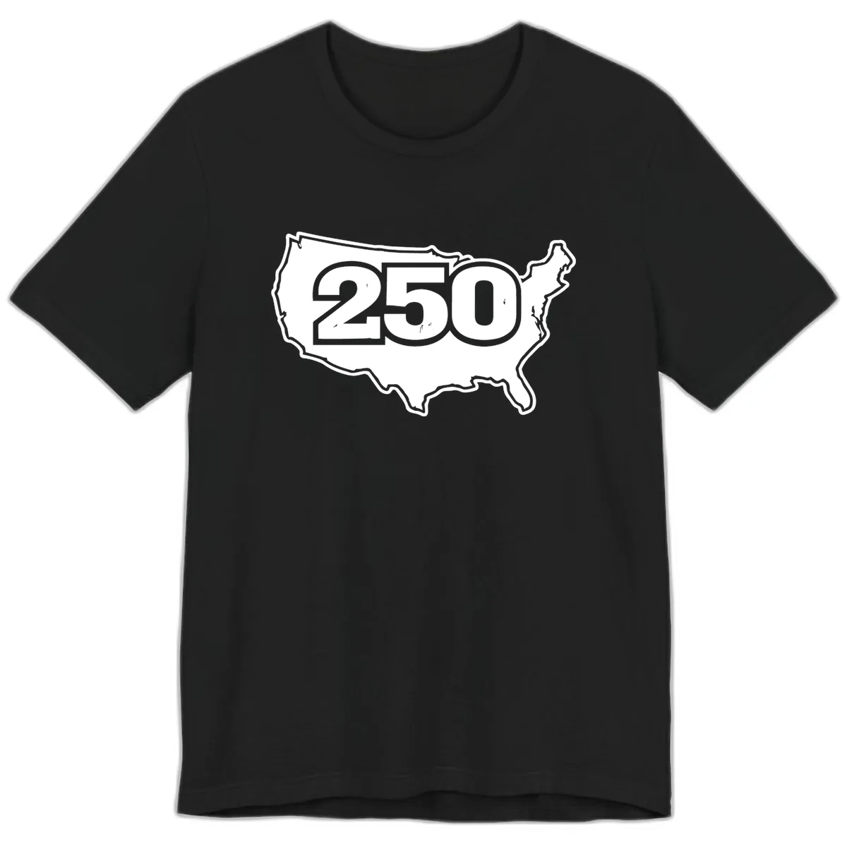 America 250th Anniversary Celebration Design Premium T-Shirt in Black