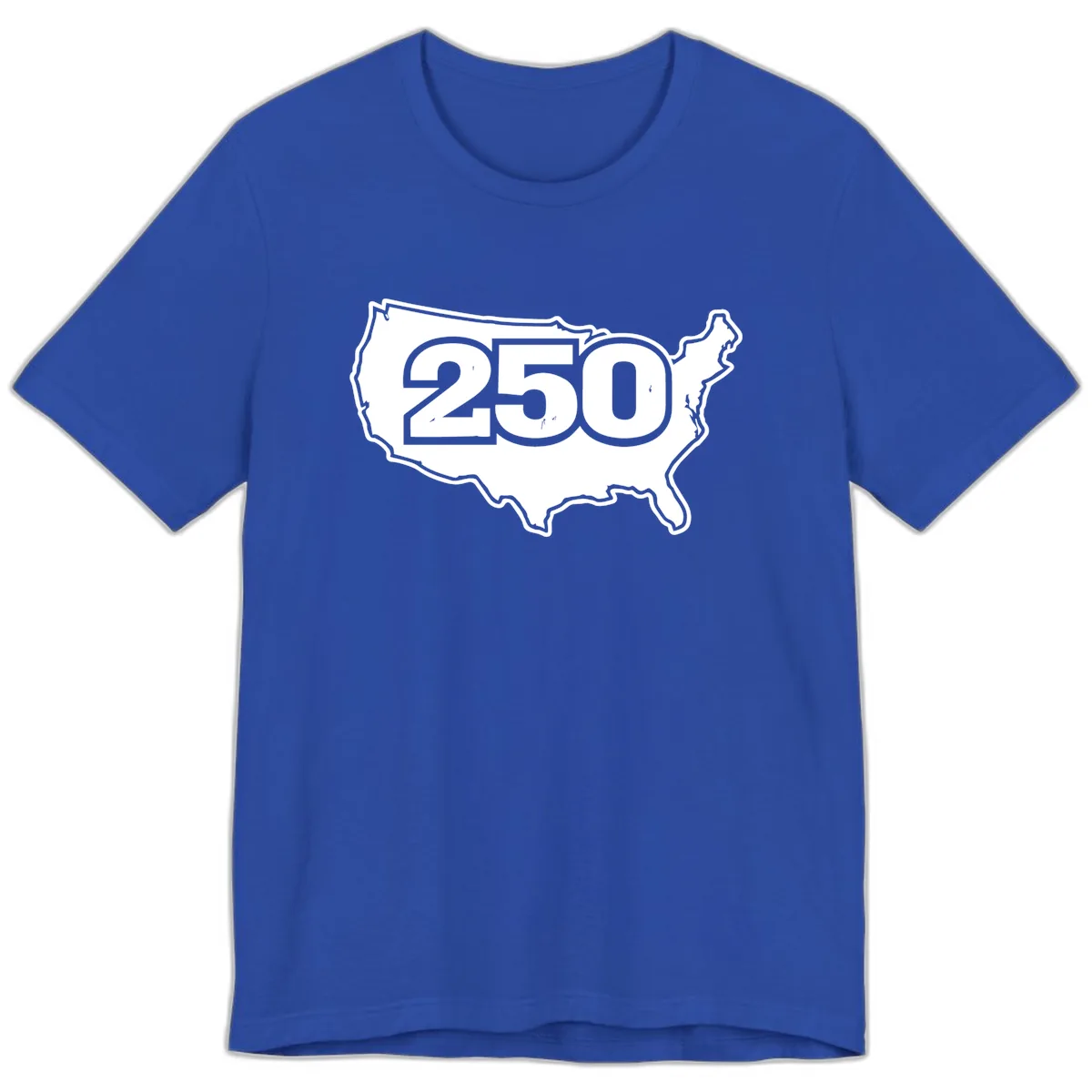America 250th Anniversary Celebration Design Premium T-Shirt in True Royal