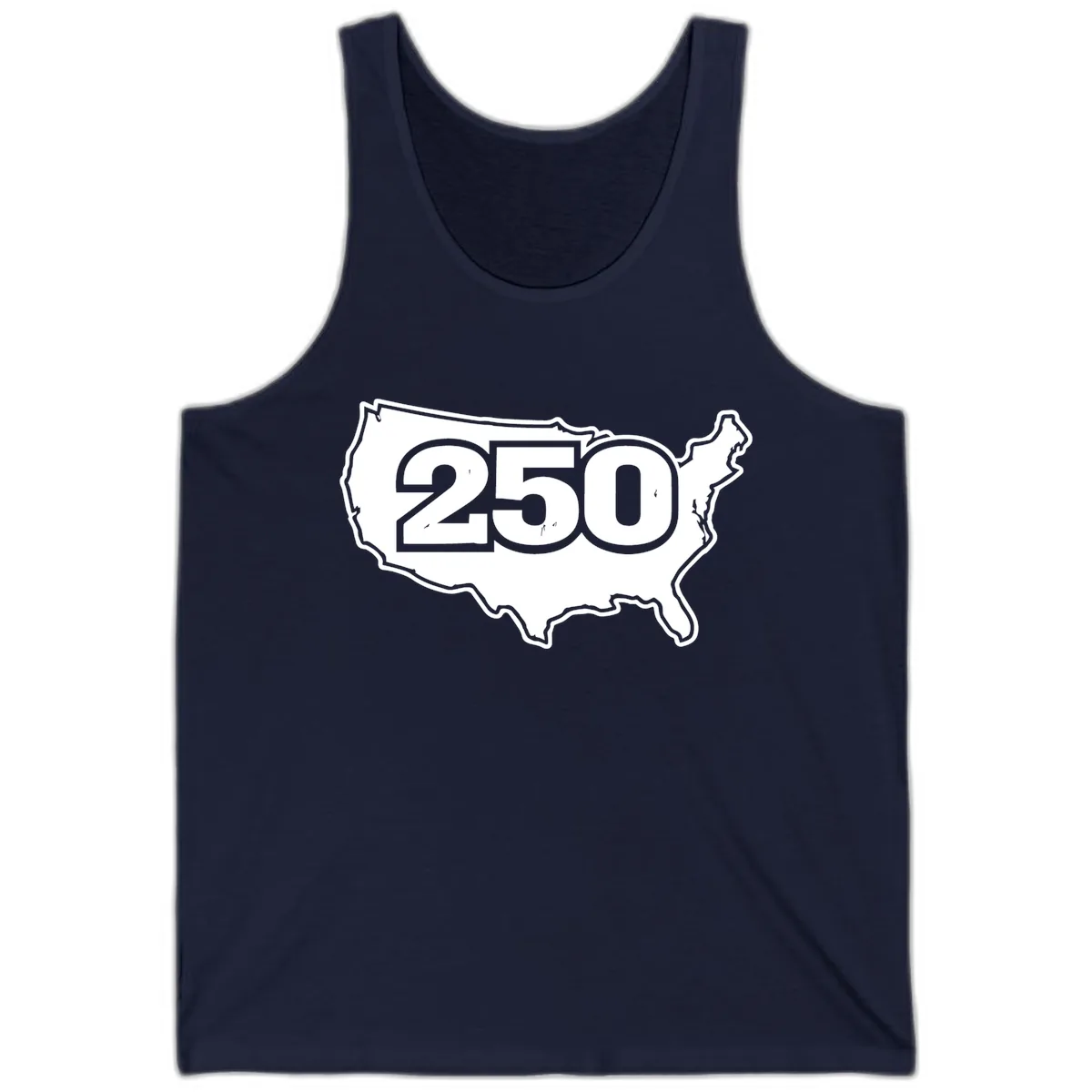 America 250th Anniversary Celebration Design Tank in Navy