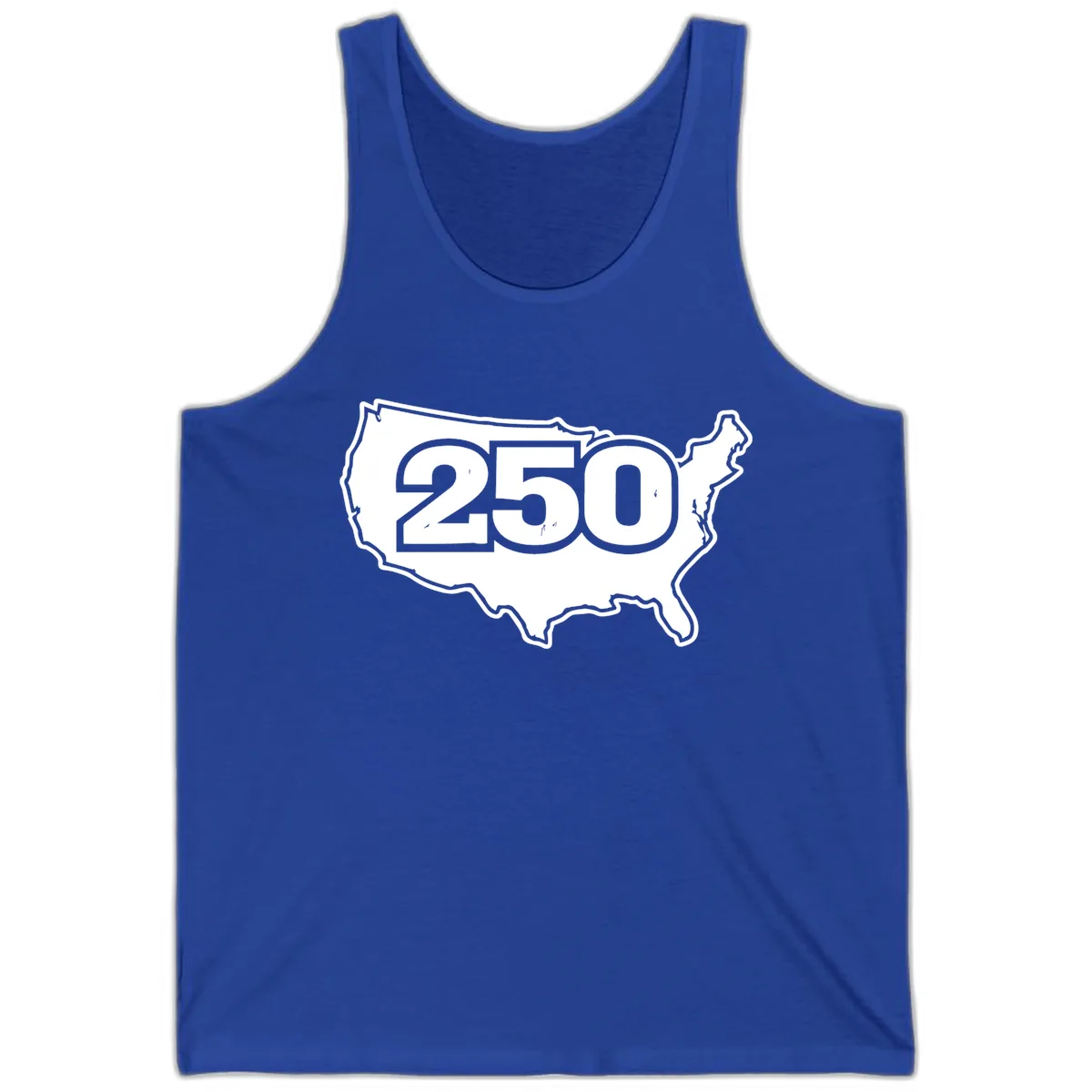 America 250th Anniversary Celebration Design Tank in True Royal