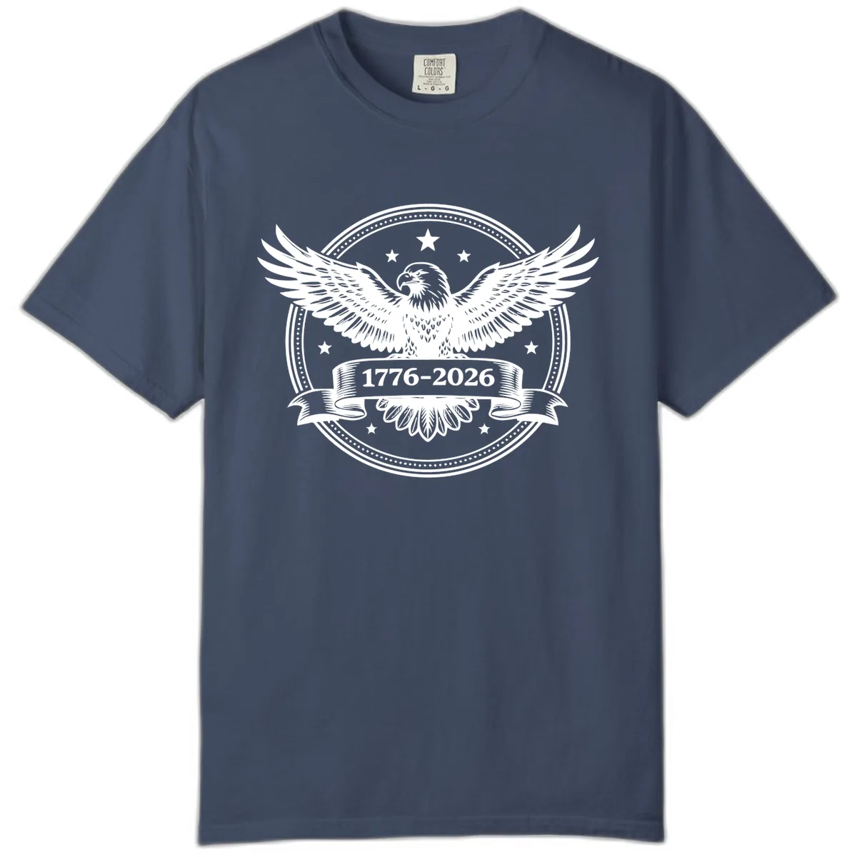America's 250th Anniversary Eagle Comfort Color in Midnight