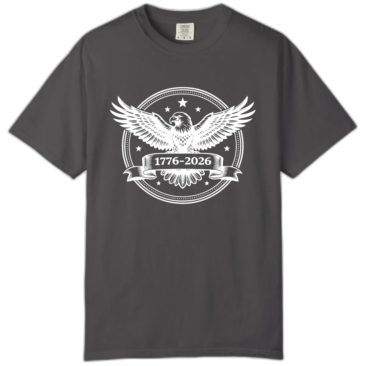 America's 250th Anniversary Eagle Comfort Color in Graphite