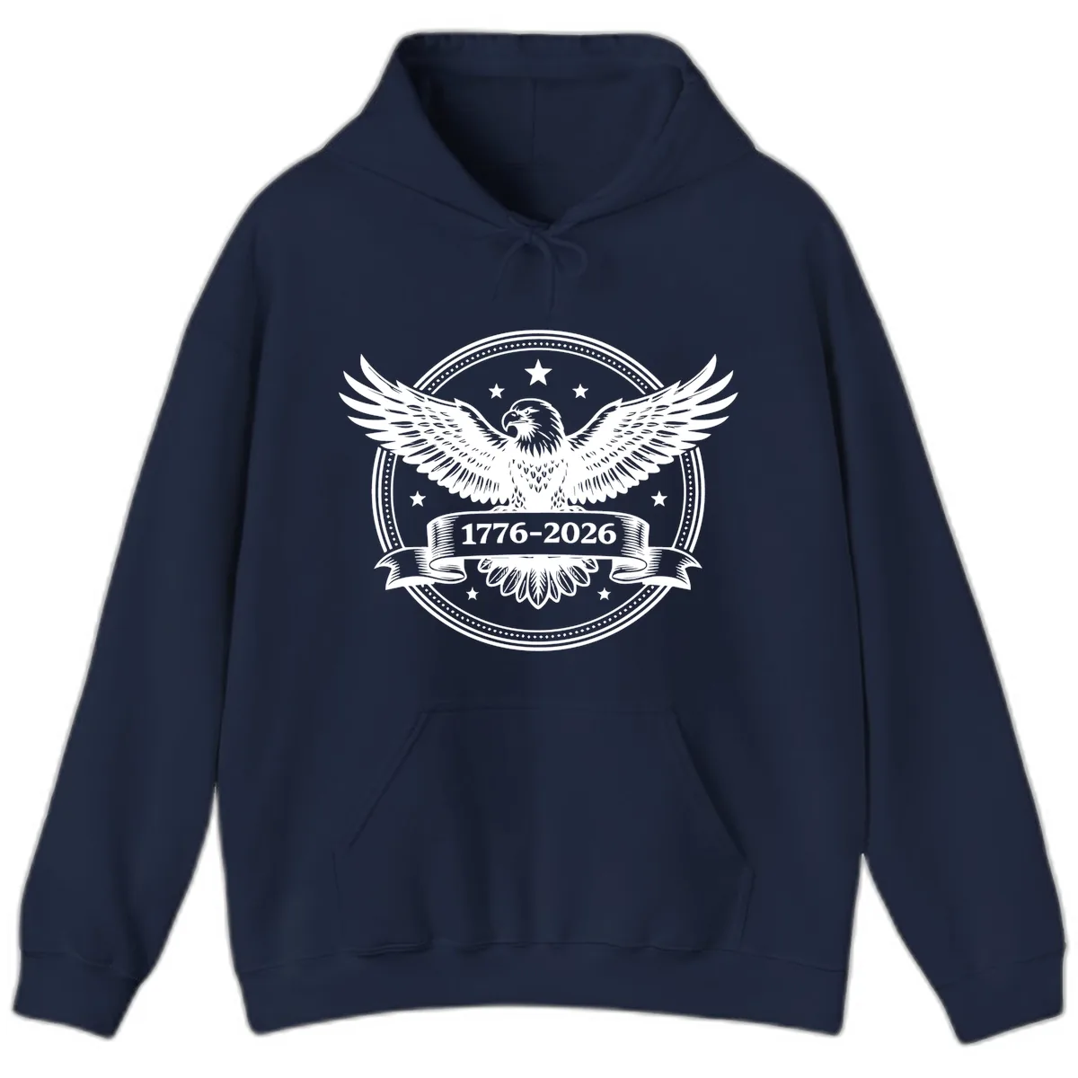 America's 250th Anniversary Eagle Hoodie in Navy