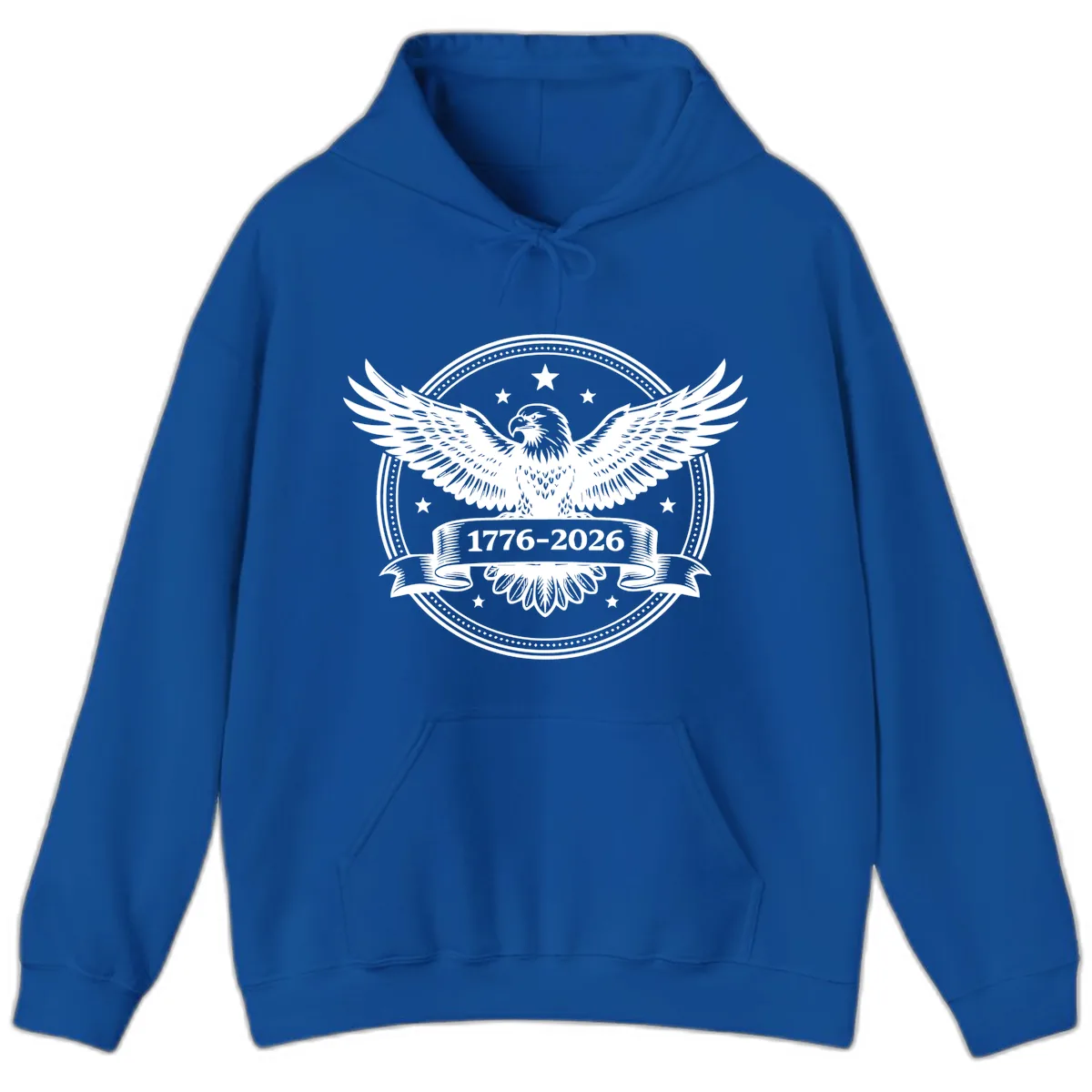 America's 250th Anniversary Eagle Hoodie in Royal