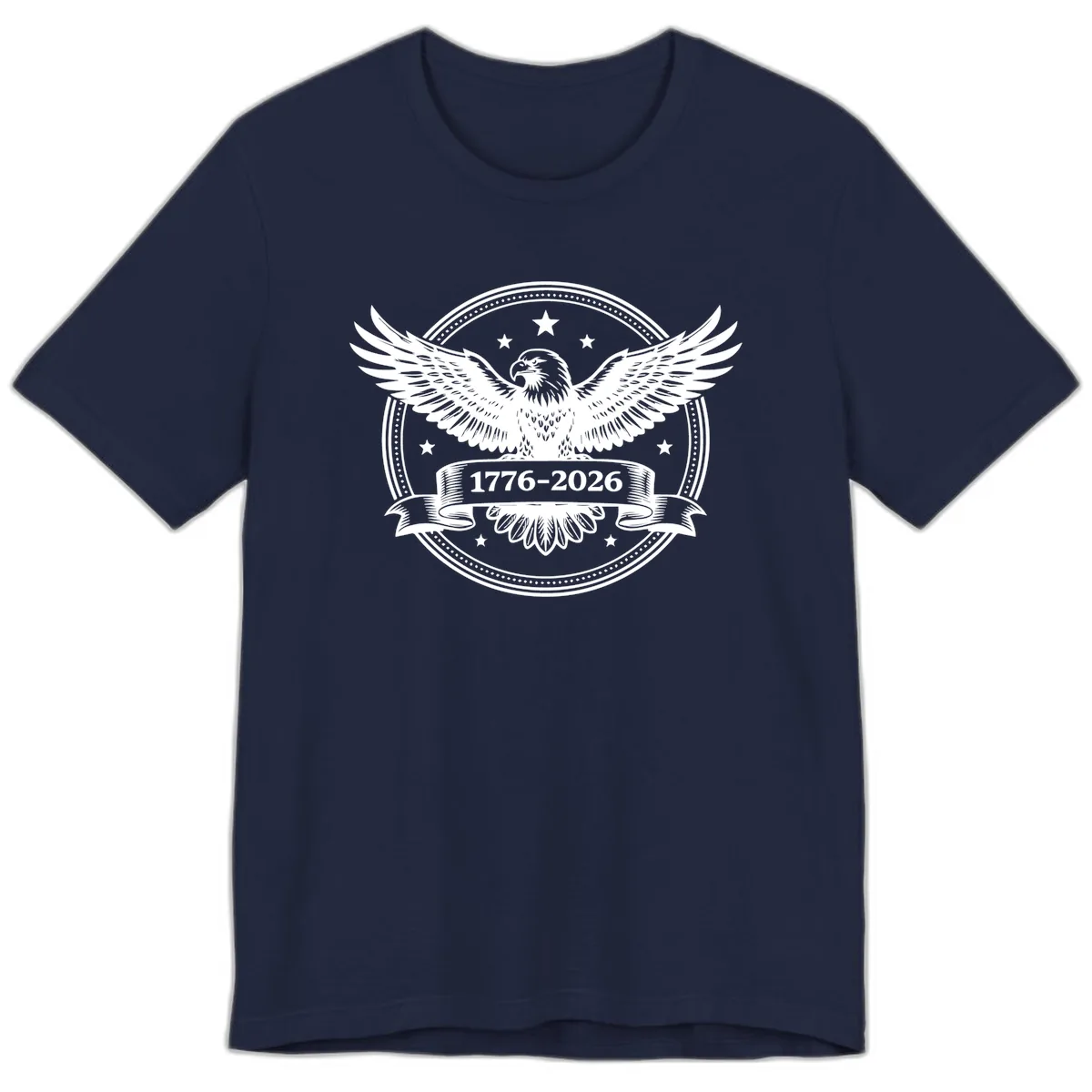 America's 250th Anniversary Eagle Premium T-Shirt in Navy