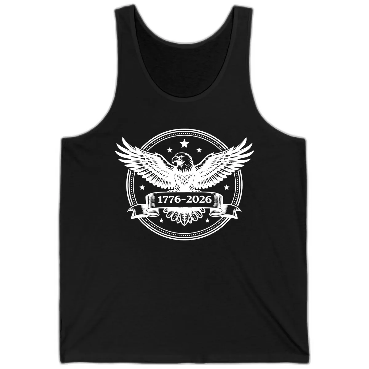 America's 250th Anniversary Eagle Tank in Black