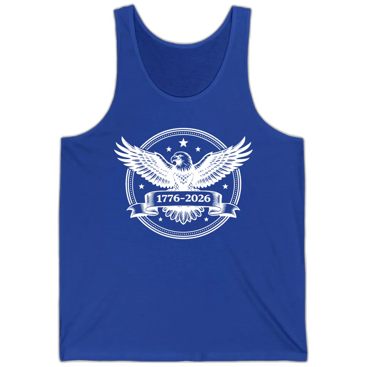 America's 250th Anniversary Eagle Tank in True Royal