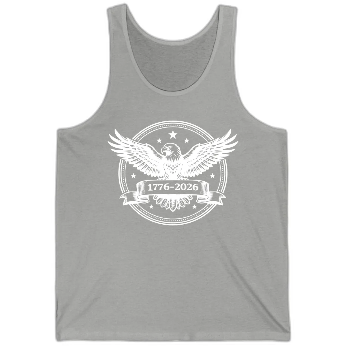 America's 250th Anniversary Eagle Tank in Athletic Heather