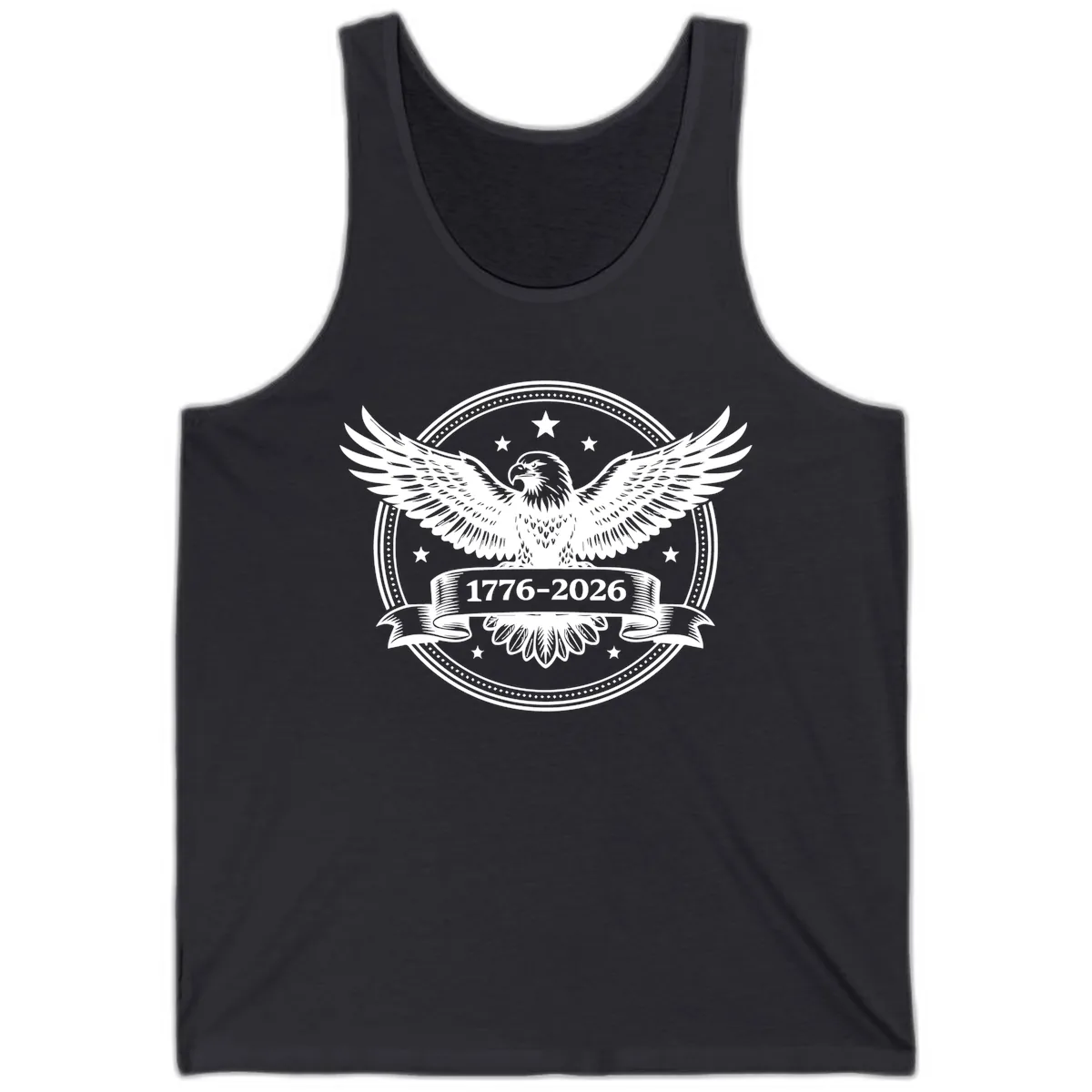 America's 250th Anniversary Eagle Tank in Dark Grey