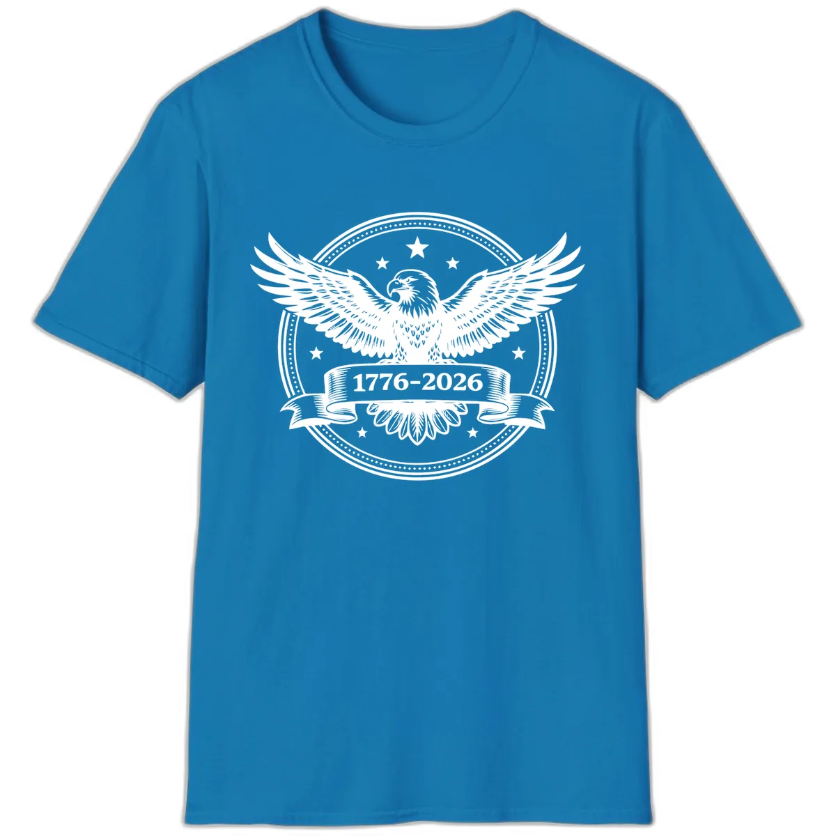 America's 250th Anniversary Eagle T-Shirt in Sapphire