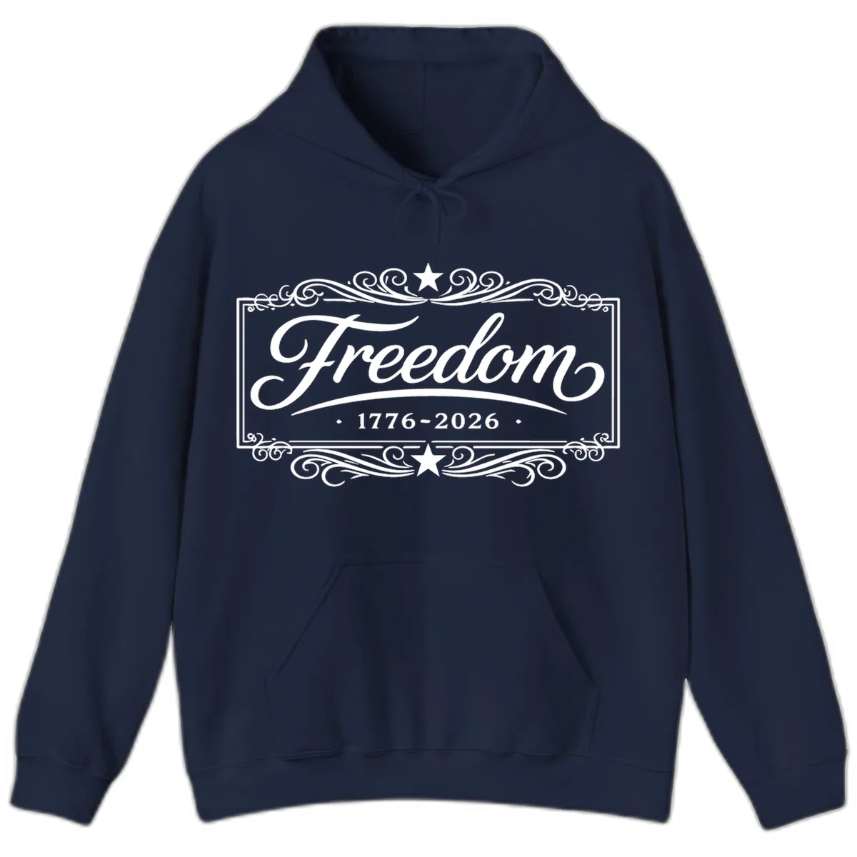 Freedom 250th Anniversary Hoodie in Navy