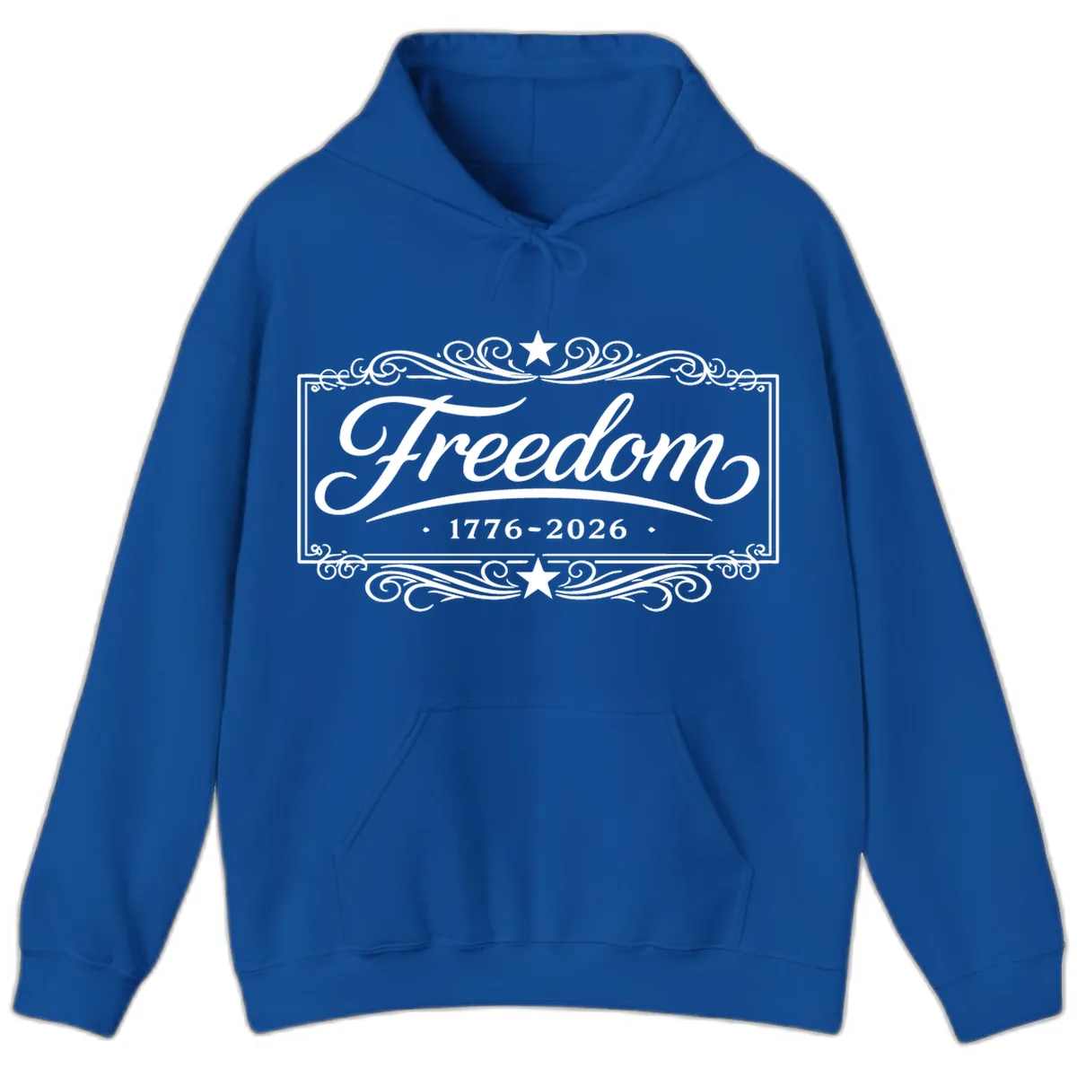 Freedom 250th Anniversary Hoodie in Royal