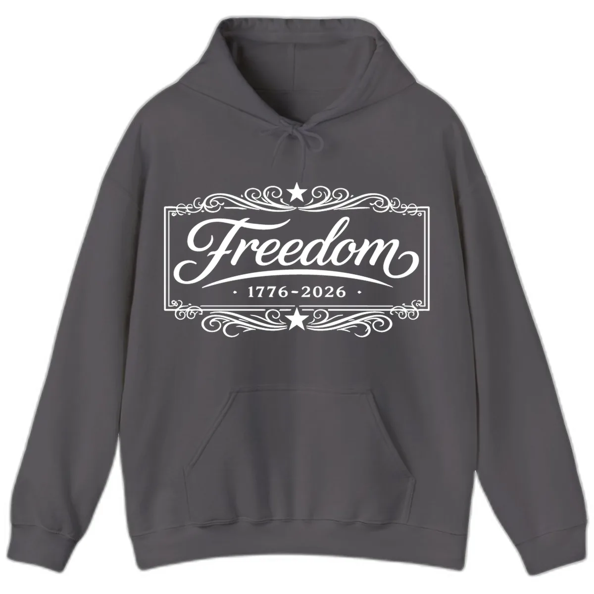 Freedom 250th Anniversary Hoodie in Charcoal