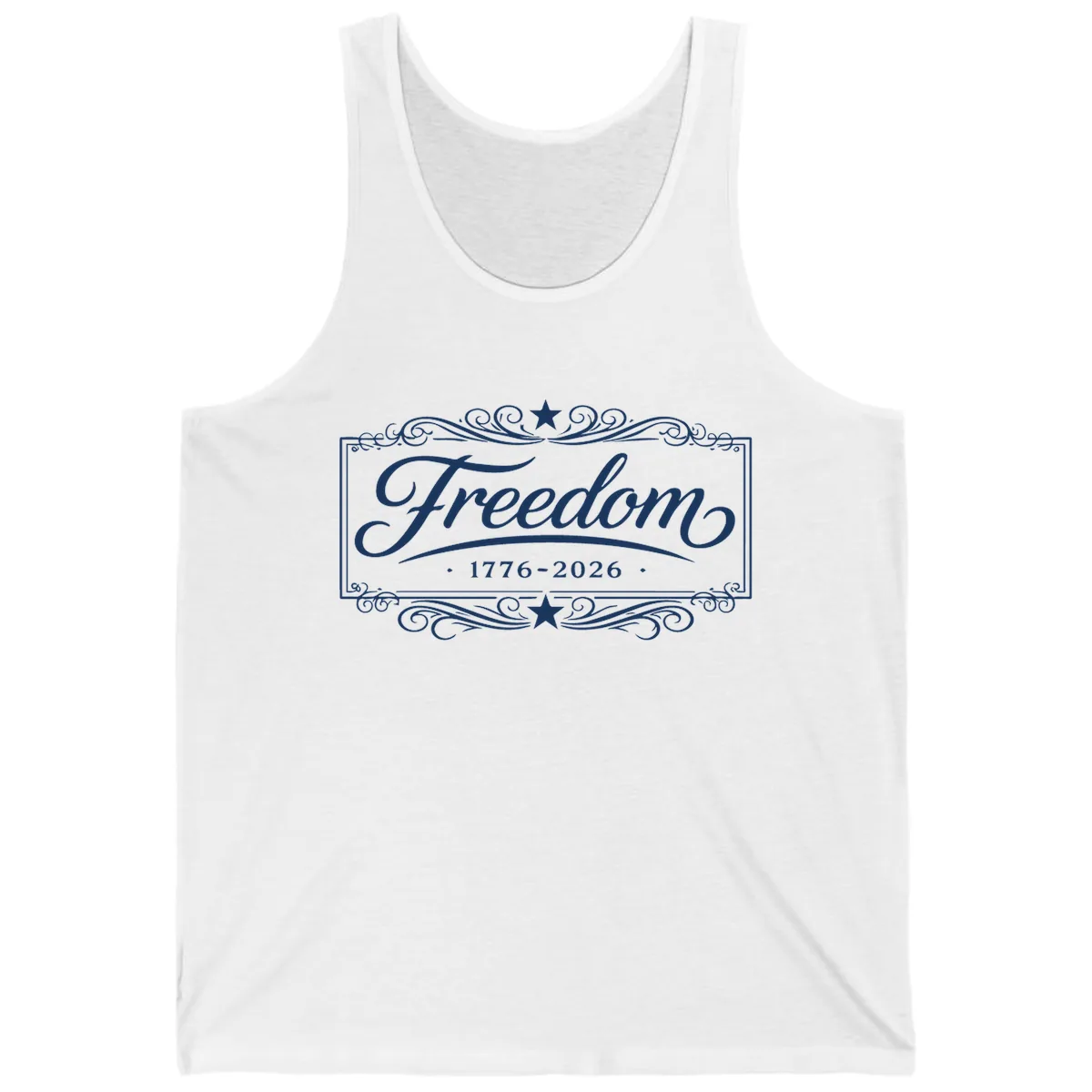 Freedom 250th Anniversary Tank in White