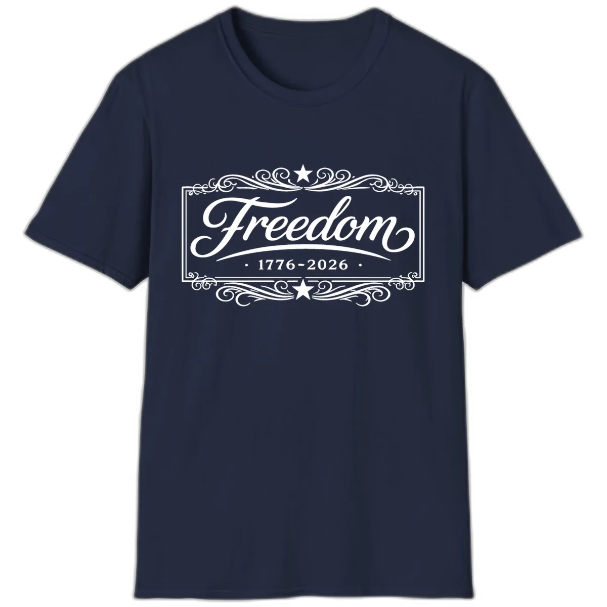 Freedom 250th Anniversary T-Shirt in Navy