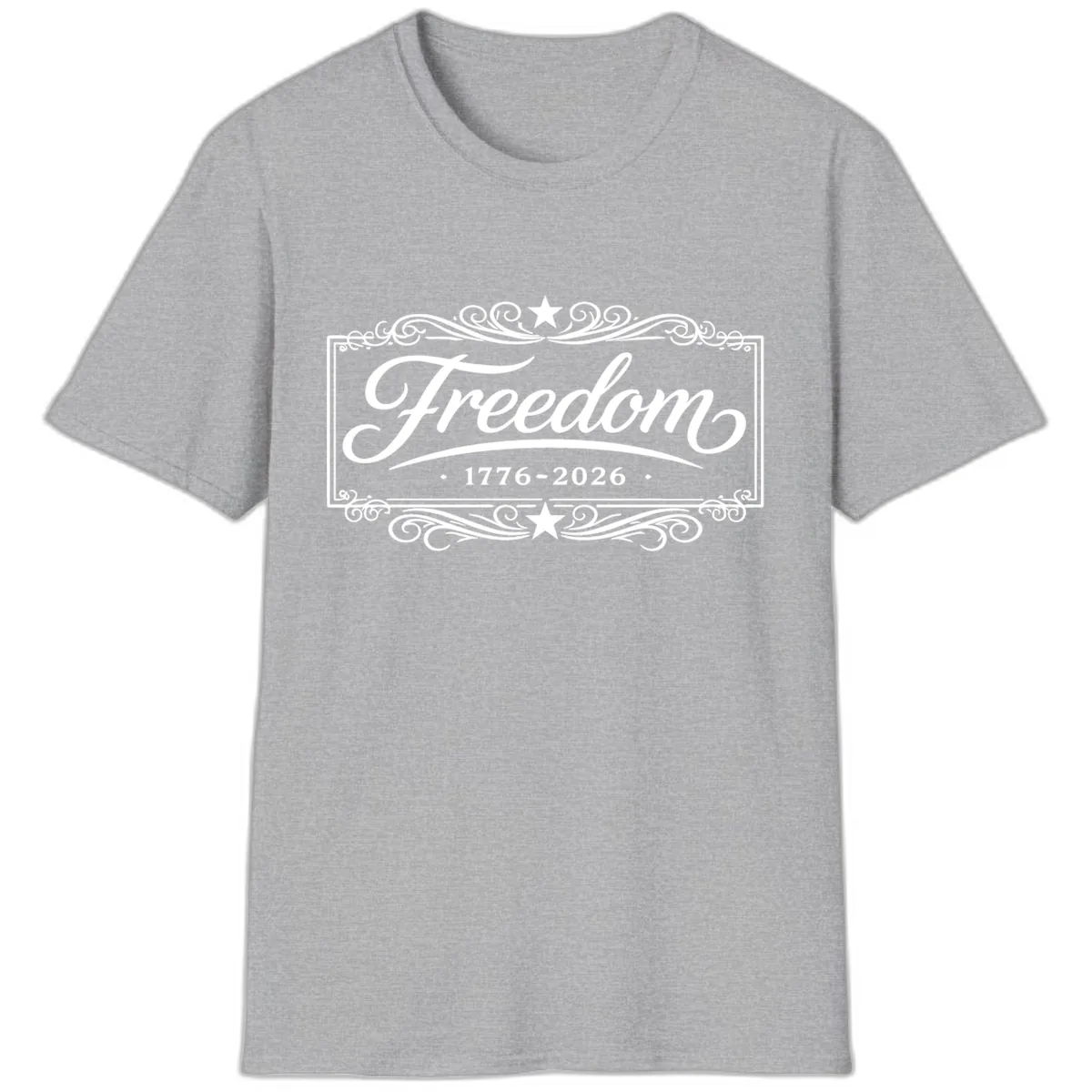 Freedom 250th Anniversary T-Shirt in Sport Grey