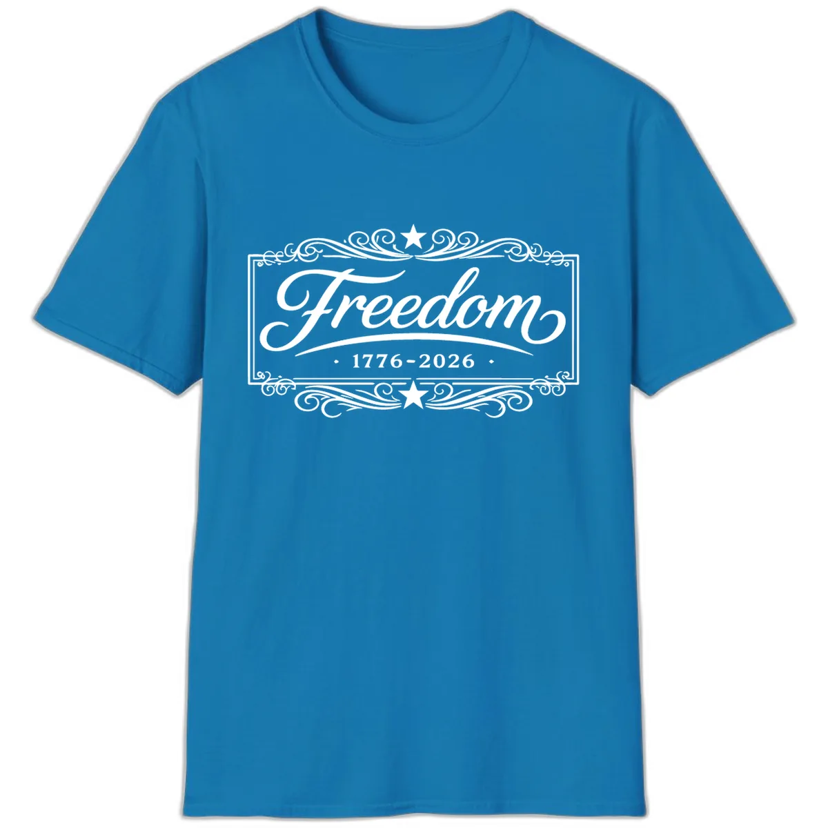 Freedom 250th Anniversary T-Shirt in Sapphire
