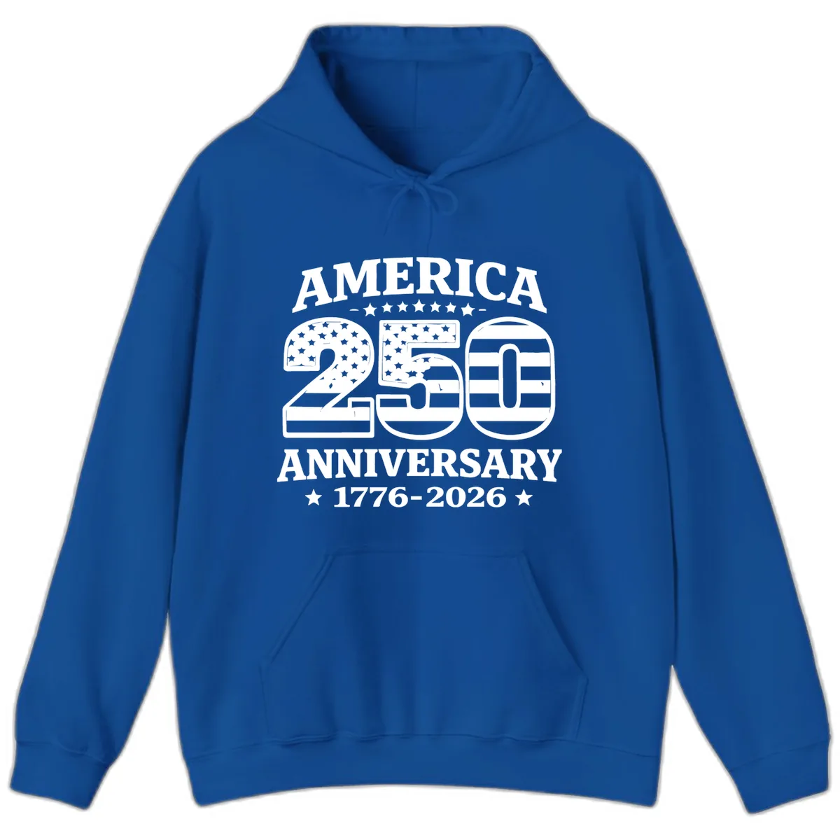 America 250th Anniversary Celebration Hoodie in Royal